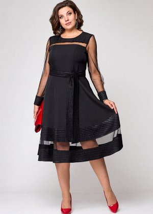 Платье EVA GRANT 7310 черный