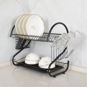 Сушилка для посуды 2х ярусная Dish Rack