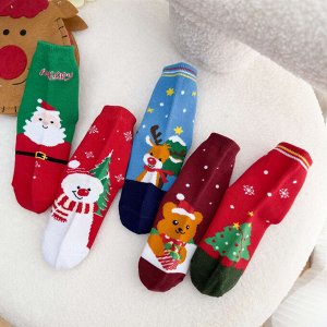 Новогодние носочки - Набор новогодних носков (5 пар)