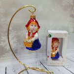 Елочное украшение &quot;Красная шапочка&quot;, в подарочной упаковке, h-10 см