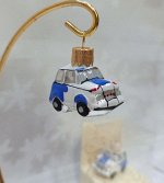 Елочное украшение &quot;Полицейская машина&quot;, мини серия &quot;ВС&quot;, в подарочной упаковке, h-4