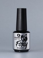 Каучуковая база с витамином &quot;E&quot; для слабых и тонких ногтей (RUBBER BASE GEL VITAMIN E), 15 ml