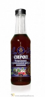 Сироп &quot;Боярышник-черноплодная-рябина-шиповник&quot; 330г