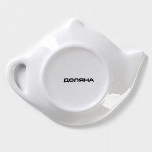 Подставка под чайный пакетик Доляна «Эвкалипт», 12x9x1.5 см