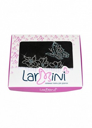 LARMINI Шапка LR-CAP-156343-02, цвет черный