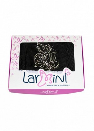 LARMINI Шапка LR-CAP-156556, цвет черный