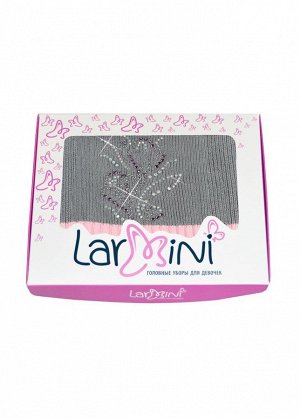 LARMINI Шапка LR-CAP-156557, цвет серый