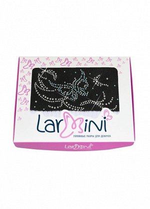 LARMINI Шапка LR-CAP-156487-02, цвет черный