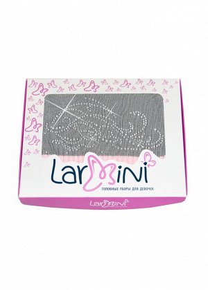 LARMINI Шапка LR-CAP-156488, цвет серый