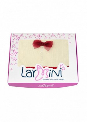 LARMINI Шапка LR-CAP-160907-B-SO, цвет кремовый