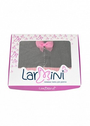 LARMINI Шапка LR-CAP-160907-B-SO, цвет серый