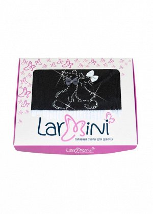 LARMINI Шапка LR-CAP-162796-2B-B-S, цвет черный