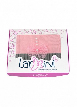 LARMINI Шапка LR-CAP-B-SKK-3PJ, цвет розовый