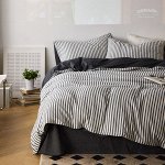 Хлопковое белье &quot;Black Grey&quot; (Япония) 1.5/1.8