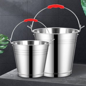 Ведро из нержавеющей стали / 32 x 28 см