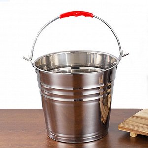 Ведро из нержавеющей стали / 32 x 28 см