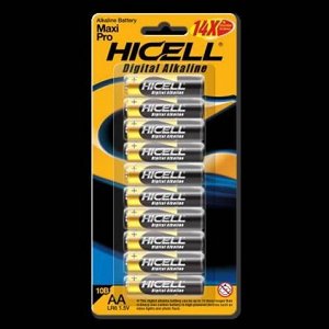 DVL Батарейки Hicell AA LR6 алкалиновые 1 уп. (10 шт) блистер