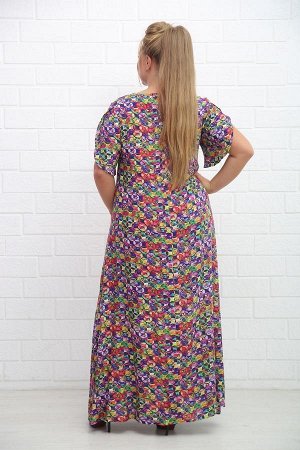 Платье Ткань-штапель, длина 138см, без карманов