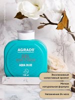 Гель д/ванны и душа AGRADO Aqua blue увлажняющий 750 мл