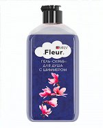 Гель-скраб для душа с шиммером &quot;FLEUR&quot;. 340 мл