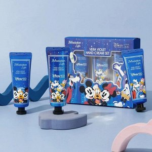 JMSoluition Disneyc 100 Vera Violet Hand Cream Set Набор кремов для рук с алое вера (50мл*3шт)