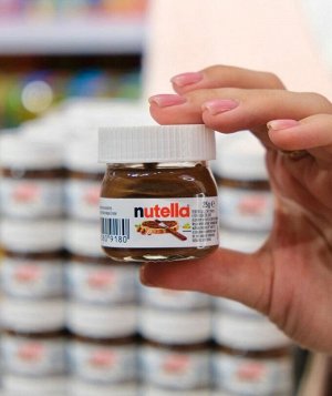 Самая маленькая Nutella в мире! Шоколадная паста Нутелла мини / Нутела из Европы 25 гр