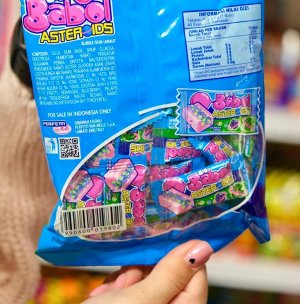 Жевательная резинка с хрустящими конфетами Big Babol Asteroids 152 гр