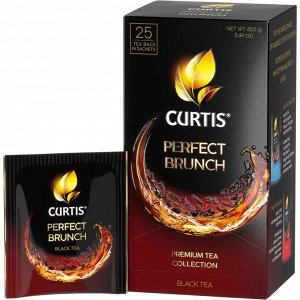 Чай Curtis Perfect Brunch 1.7*25пак (1/12) черный сашет