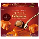 LOTTE Ghana Premium Chocolat Caramel - премиум шоколад с начинкой из живой карамели