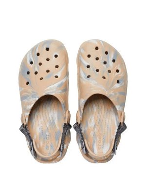 Туфли типа "сабо" All Terrain Marbled Clog Chai/Mlt