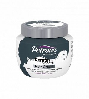 Кератиновый крем для волос разглаживающий Петрова KERATIN SMOOTH Petrova Professional 500 мл