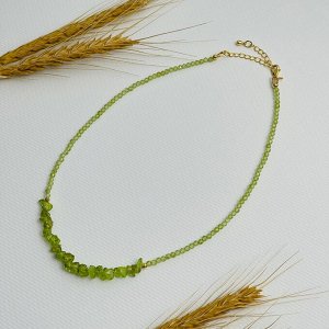 Колье из Хризолита