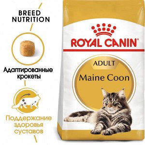 Royal Canin Maine Coon Adult сухой корм для кошек породы Мейн-Кун старше 15 месяцев 4кг