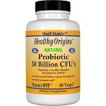 Healthy Origins, Пробиотики, 30 миллиардов микроорганизмов, 60 кап