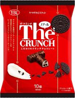 YBC The Crunch - шоколадные батончики с хрустящей крошкой из печенья