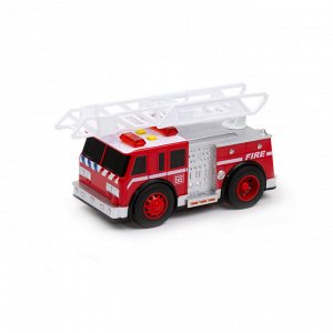 Машина детская с подвижными деталями "Пожарная машина", свет, звук, 18 см