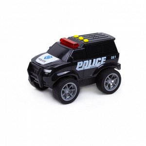 Машина детская с подвижными деталями "Полицейский джип", свет, звук, 18 см