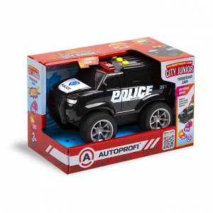 Машина детская с подвижными деталями "Полицейский джип", свет, звук, 18 см