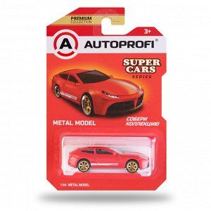 Машинка коллекционная 1:64, Серия SUPER CARS (Ferrari), SUP-002, красный