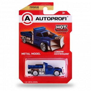 Машинка коллекционная 1:64, Серия HOT TRUCKS, TRU-004 синий