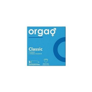 Презервативы Оргао мужские гладкие прозрачные 52мм N3