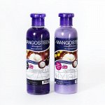 Шампунь+кондиционер с экстрактом Мангостина (Mangosteen Shampoo+Conditioner) 2×360мл