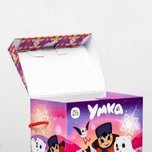 Коробка подарочная новогодняя складная «Умка», для сладких подарков, 19.8x12x24.3 см