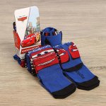 Детские колготки &quot;Полоса&quot; Тачки, Дисней, рост 104-110 см, 4-5 лет