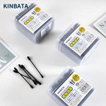 Ушные палочки двусторонние в коробке (Япония)