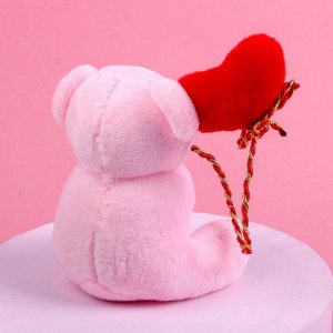 Мягкая игрушка «Мишка в клетке», медведь, цвета МИКС