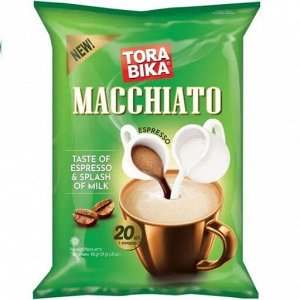 Tora Bika Macchiato Espresso&Milk пакет (Индонезия) 25гр