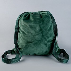 Рюкзак - мешок детский новогодний «Тому, кто хорошо себя вёл», 35x30 см