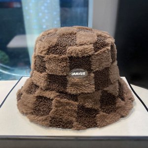 Панама меховая женская