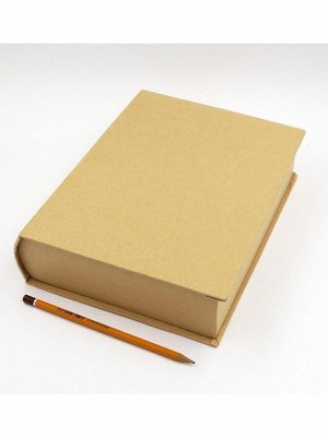 Коробка крафт 19,5 х26,5 х6,5 см книга